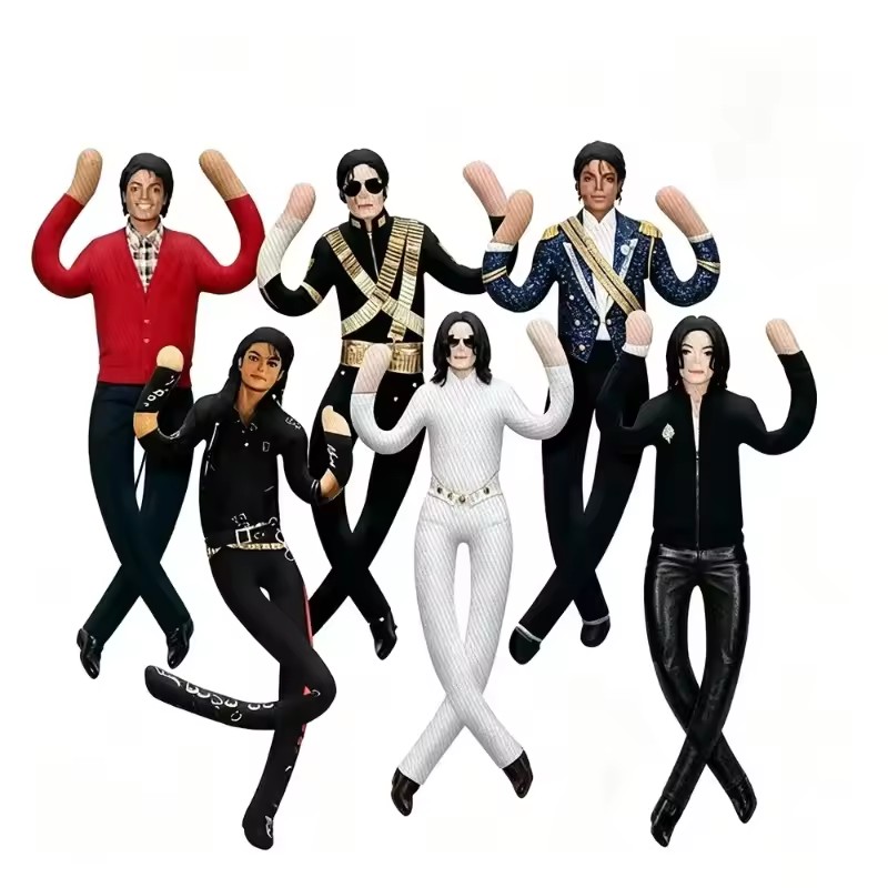 Interior Design House - Michael Jackson Plush Pillow, Articulated Abstract