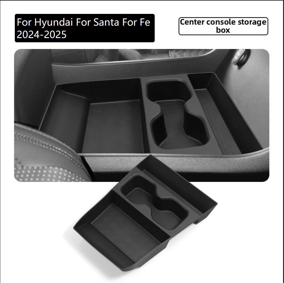 Interior Design And Construction - Car Storage Box Center Console Tray