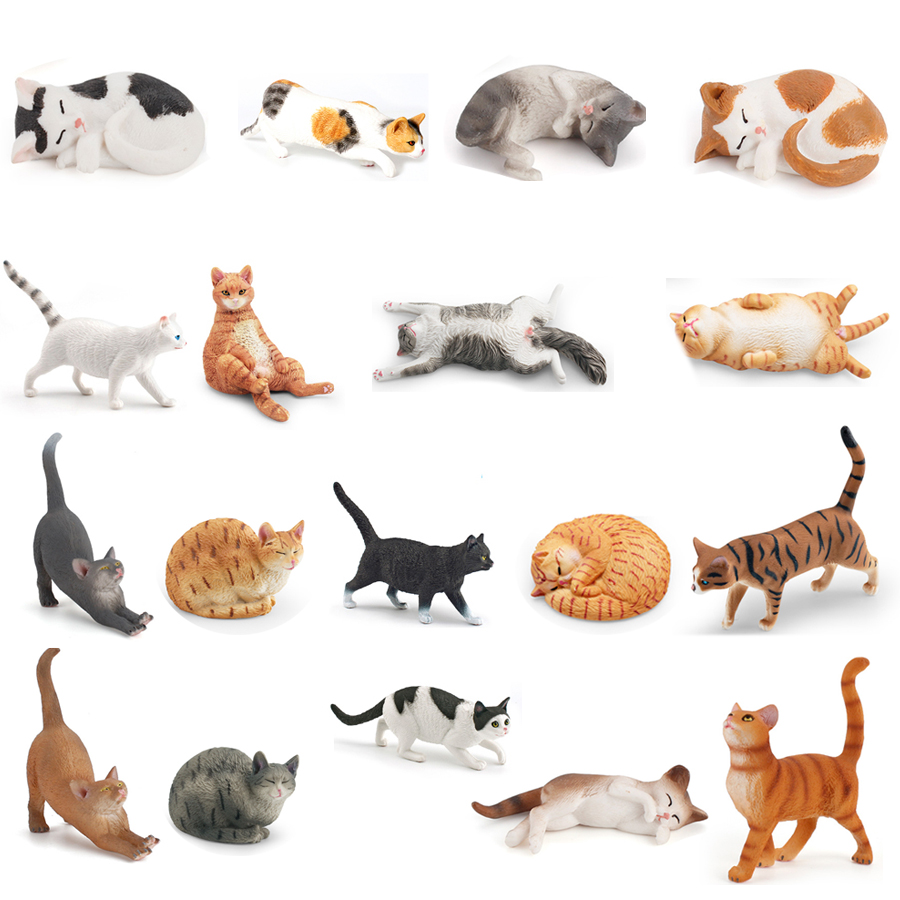 Interior Design House - Realistic Cute Kitty Lazy Pastoral Cat
