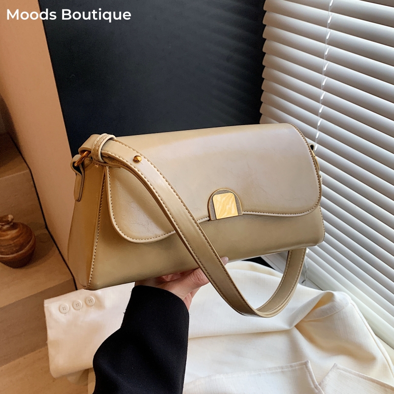 Interior Design Vintage Style - Vintage Style Pure Color Underarm Shoulder