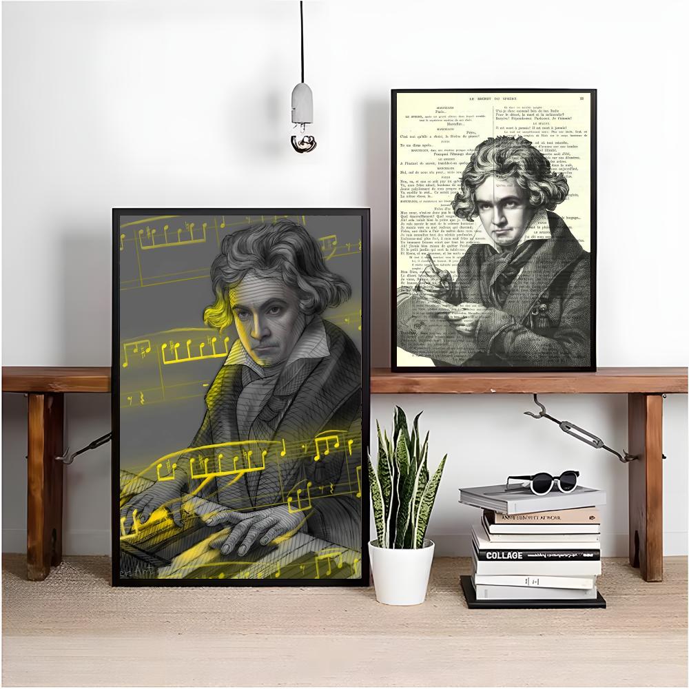 Classic Music M-Mozart Poster  - đánh giá và giá Interior Design With Wallpaper