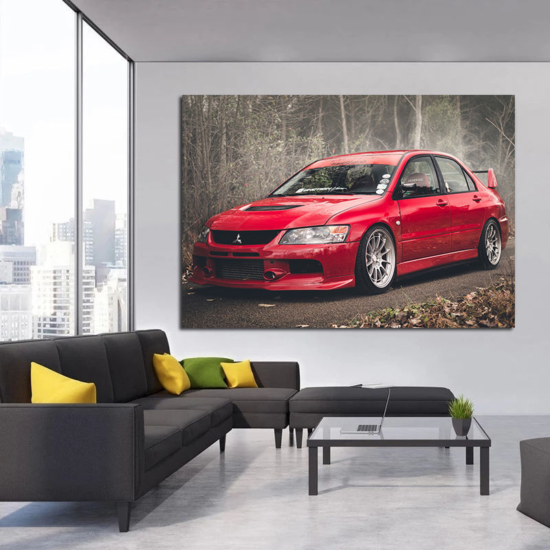 Siêu Xe Áp Phích Lancer Evo Ô  - đánh giá và giá Interior Design Sketch