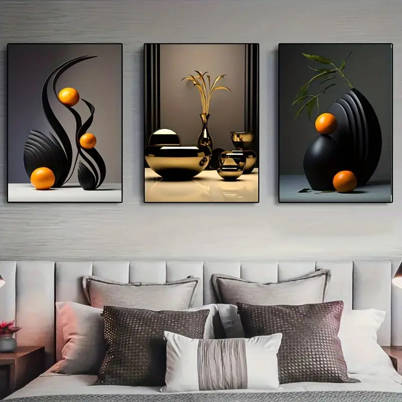 3pcs/set Abstract Canvas Print - đánh giá và giá Interior Design Sketch