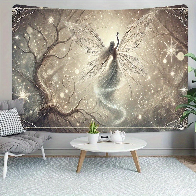 Fantasy Fairy Tree Wall Mural  - đánh giá và giá Interior Design With Wallpaper