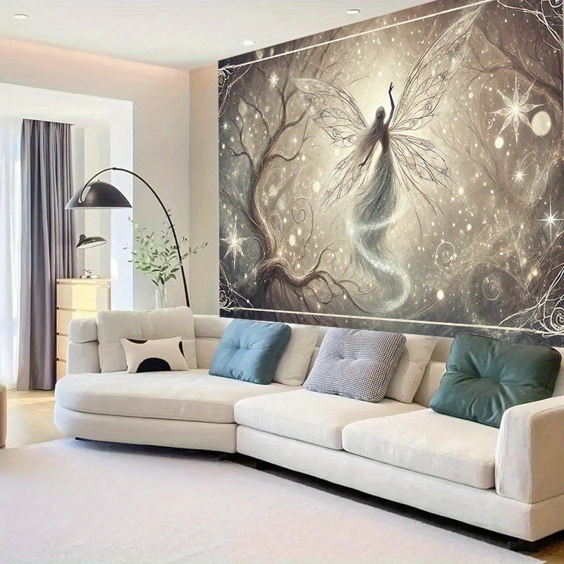 Fantasy Fairy Tree Wall Mural  - đánh giá và giá Interior Design With Wallpaper
