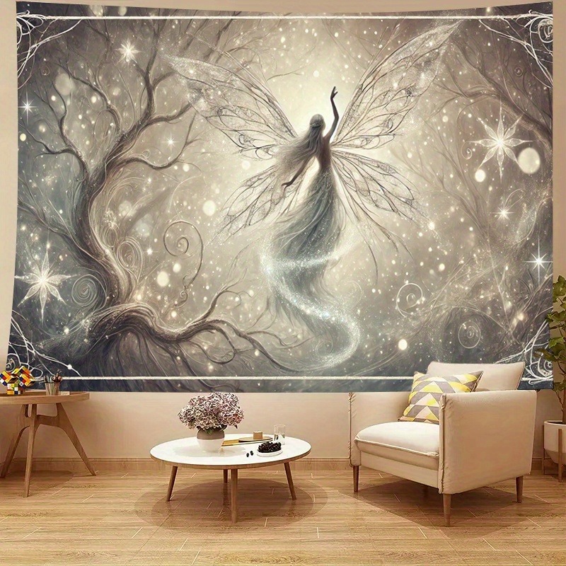 Fantasy Fairy Tree Wall Mural  - đánh giá và giá Interior Design With Wallpaper