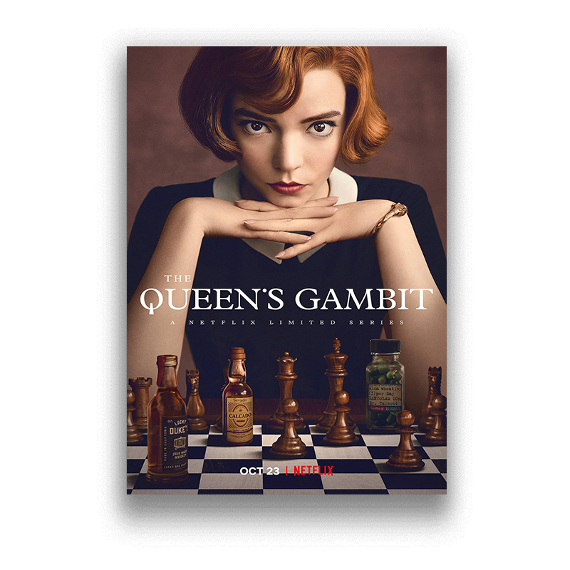 Queen 's Gambit White Coated P - đánh giá và giá Interior Design With Wallpaper