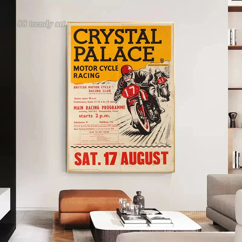 Vintage 24 Horas Motorcycle Ra - đánh giá và giá Interior Design Sketch