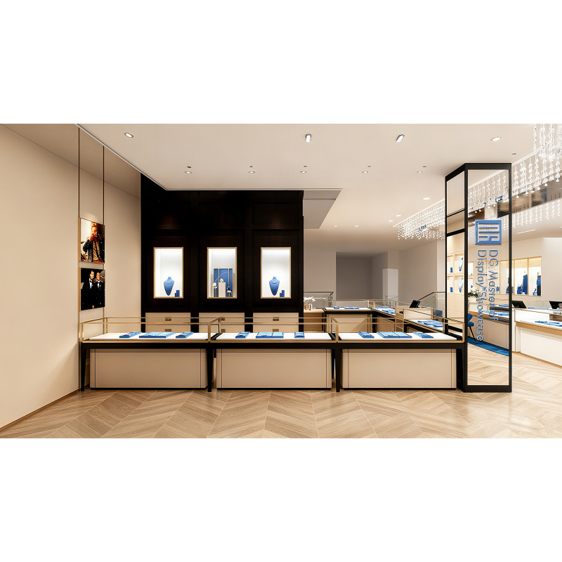 custom.Modern Dubai Jewelry Sh - đánh giá và giá Interior Design Lighting Layout