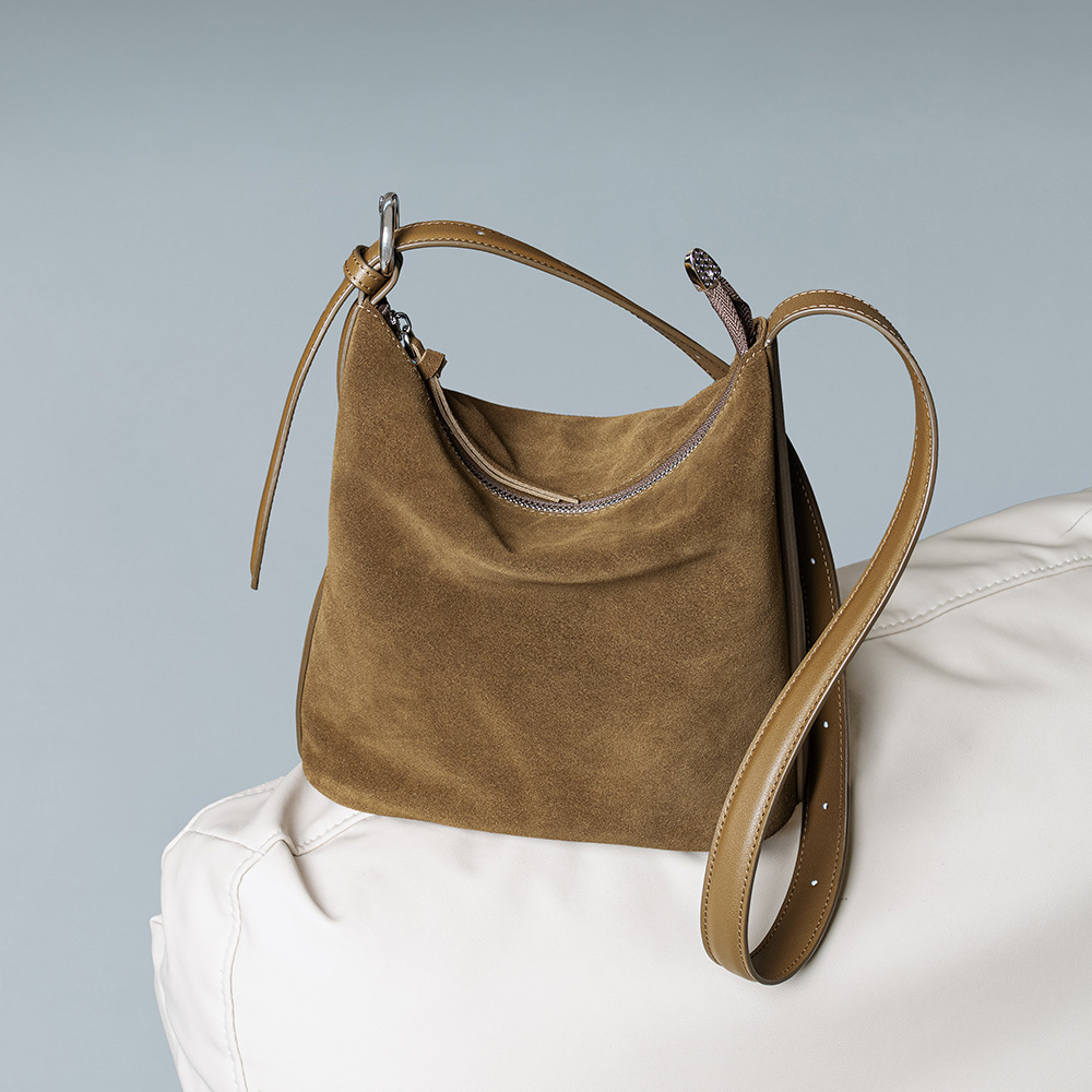 Women's Bucket Bag Suede Leath - đánh giá và giá Interior Design Vintage Style