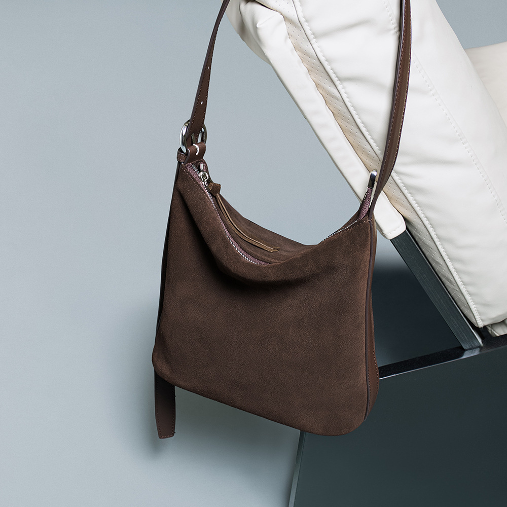 Women's Bucket Bag Suede Leath - đánh giá và giá Interior Design Vintage Style