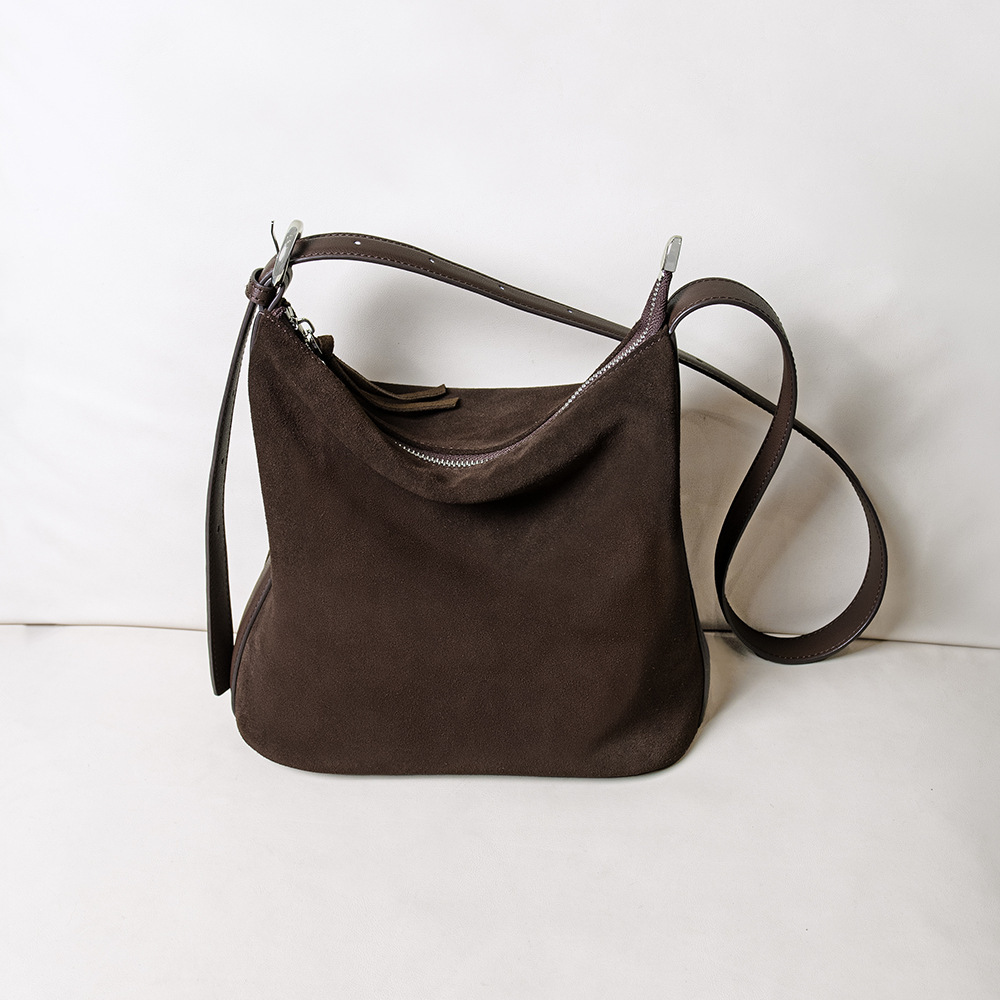 Women's Bucket Bag Suede Leath - đánh giá và giá Interior Design Vintage Style