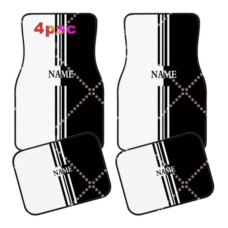 4pcs Customizable Name Car Flo - đánh giá và giá Interior Design Name