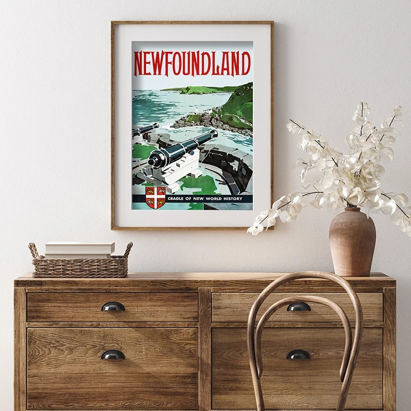 Travel Retro Poster Art Painti - đánh giá và giá Interior Design Sketch