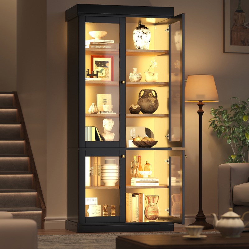 Modern Stand-Alone Glass Displ - đánh giá và giá Interior Design Lighting Layout