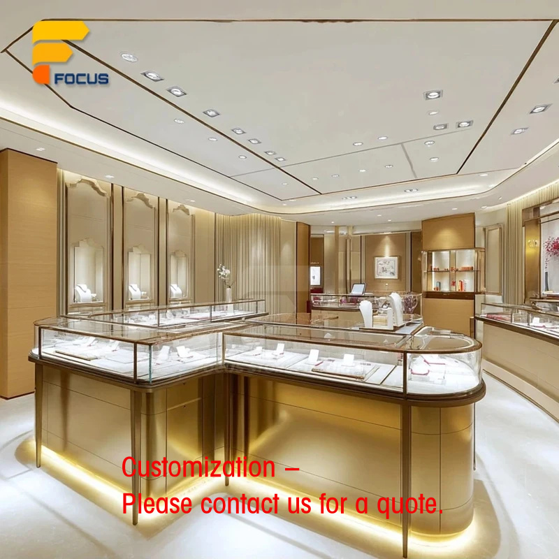custom.Luxury Jewelry Shop Des - đánh giá và giá Interior Design Lighting Layout