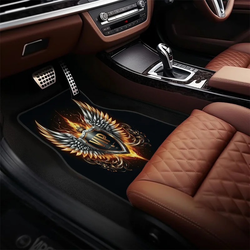4pcs Customizable Name Car Flo - đánh giá và giá Interior Design Name