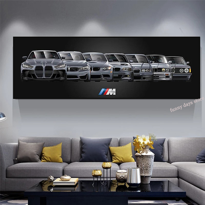 Siêu Xe M3 Họ Ô Tô Poster M Se - đánh giá và giá Interior Design Sketch