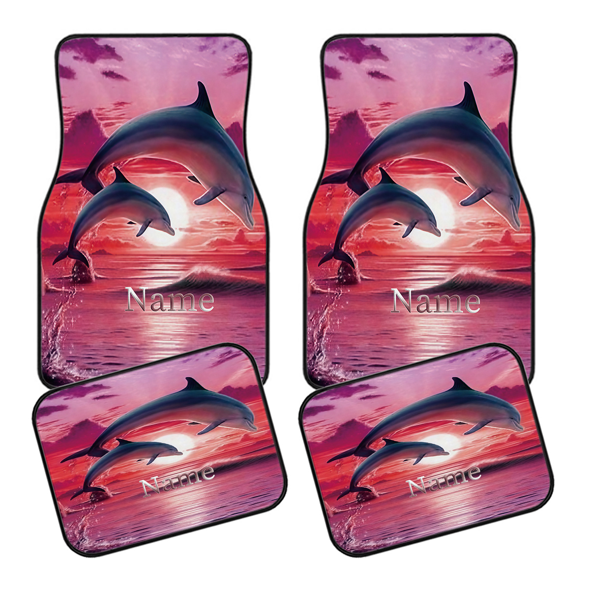 4pcs Customizable Car Floor Ma - đánh giá và giá Interior Design Name
