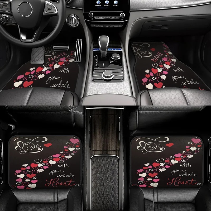 4pcs Customizable Name Car Flo - đánh giá và giá Interior Design Name