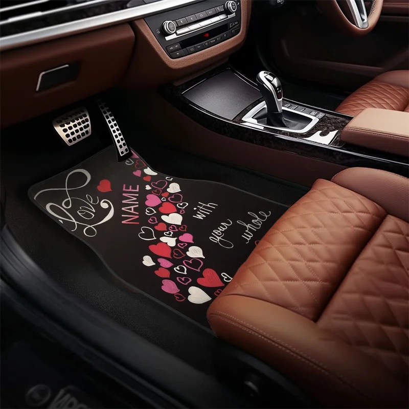 4pcs Customizable Name Car Flo - đánh giá và giá Interior Design Name