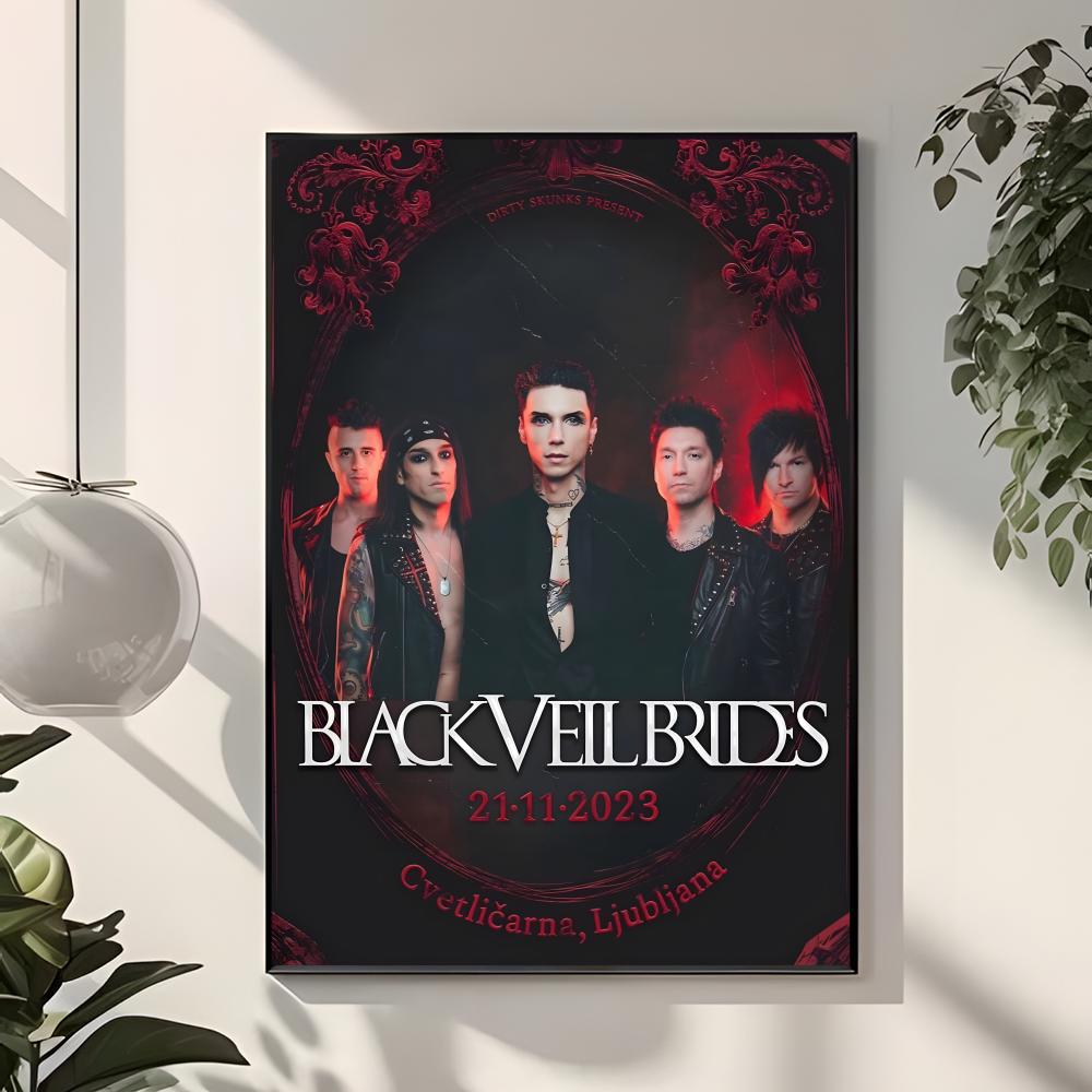 rock band B-Black Veil Brides  - đánh giá và giá Interior Design With Wallpaper